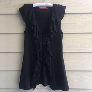 Sweater vest cardigan